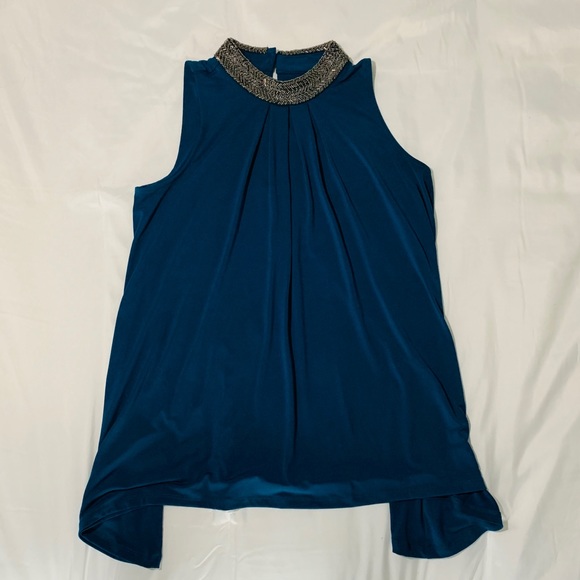 Alfani Tops - Alfani Petite Turquoise Blouses